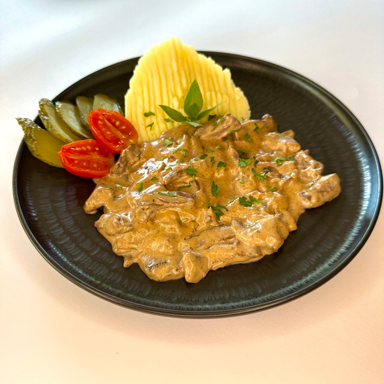 Beef Stroganoff