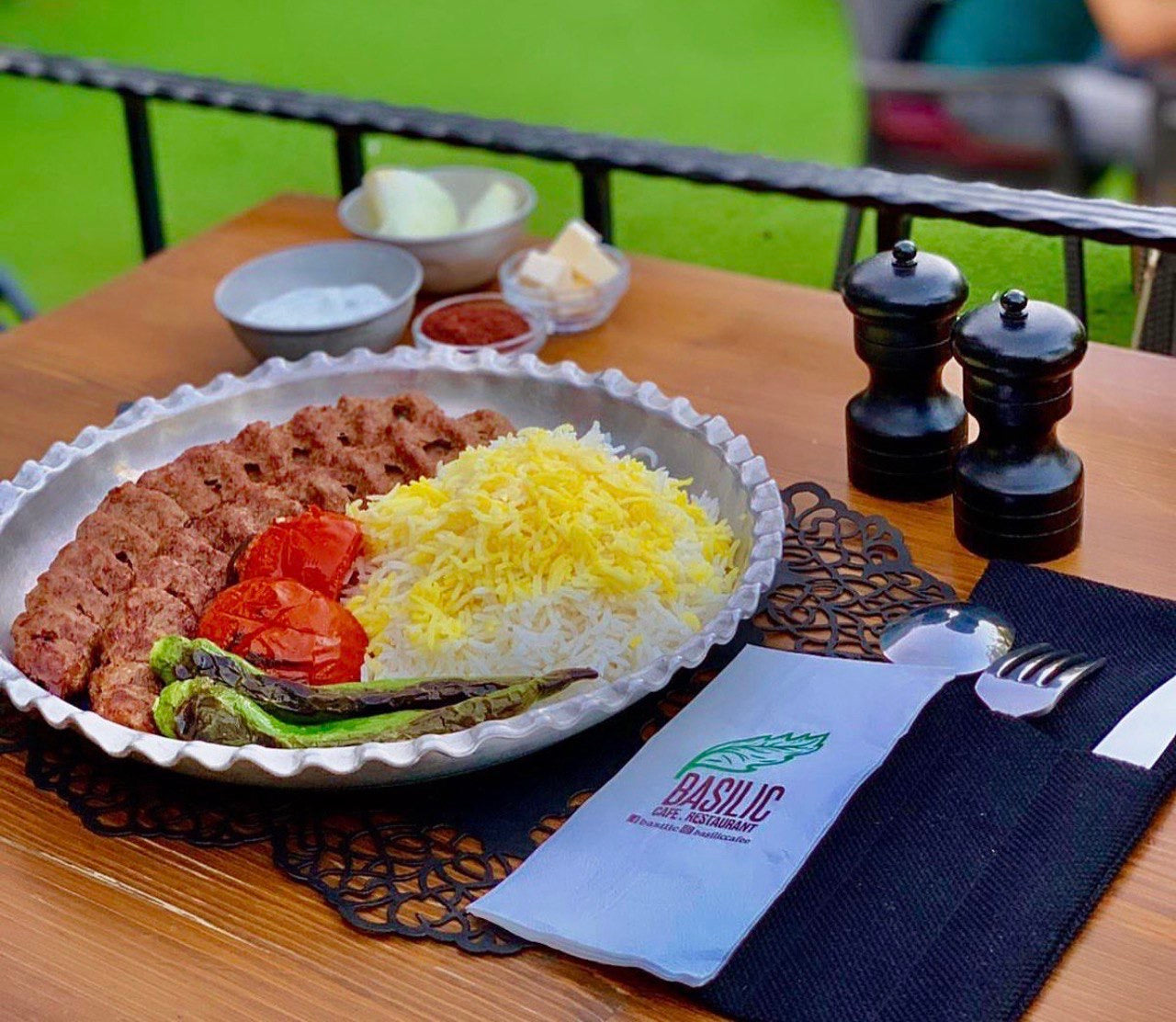 Adana With Rice(Chelo Kebab)