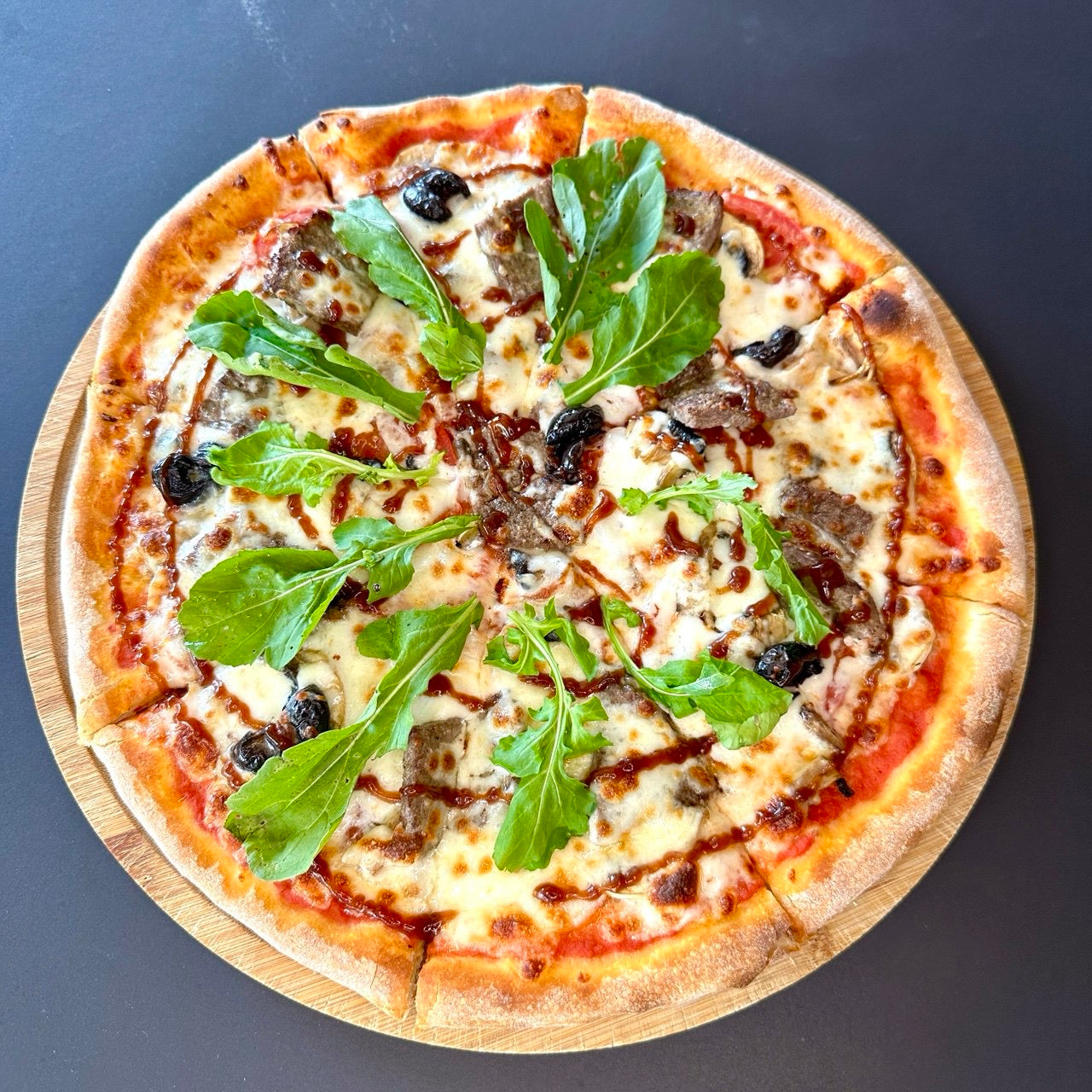 Beef Bbq Pizza