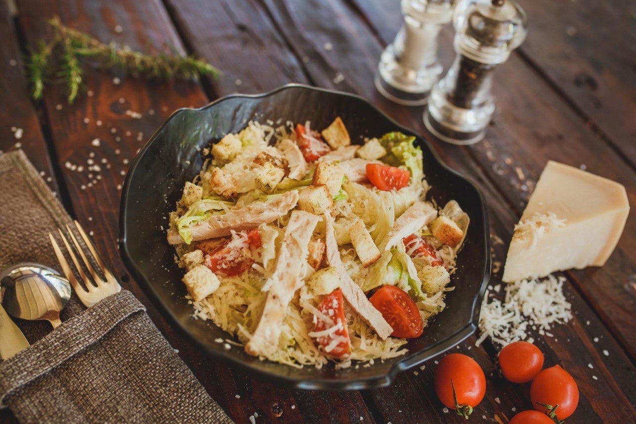 Caesar Salad With Chicken